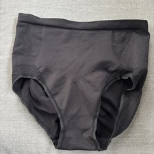 Bali Firm Control 0048 Shapewear Brief Sz L Black. New - no tags