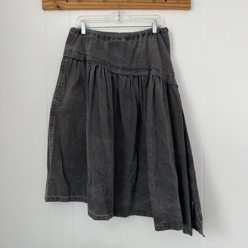 Yohji Yamamoto, Y’s Yohji Yamamoto Asymetric Gathered Flared Vintage Long Skirt Size 2/M