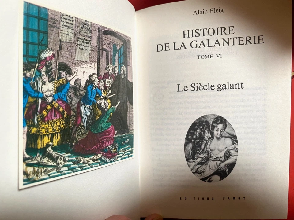 L’histoire de la Galanterie en 8 vol Famot/ éditions Beauval - - Photo 4/4