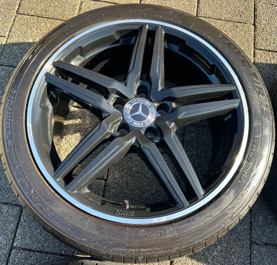 ALU 18" WINTERRÄDER MERCEDES A-KLASSE 177 B-KLASSE 247 C-KLASSE W205 CLA 118 RDK - Bild 3 von 4