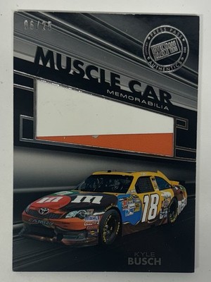 2013 Press Pass Redline Muscle Car Memorabilia #06/25 KYLE BUSCH 2 Color Metal