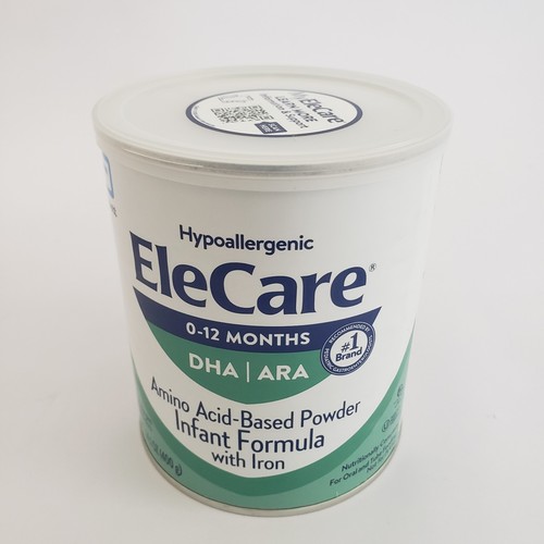Elecare Infant Hypoallergenic Baby Formula 14.1 oz Free Shipping EXP 07/01/2026