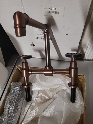 Signature Hardware LF-BH9-ORB, Oil Rubbed Bronze Finish Faucet
