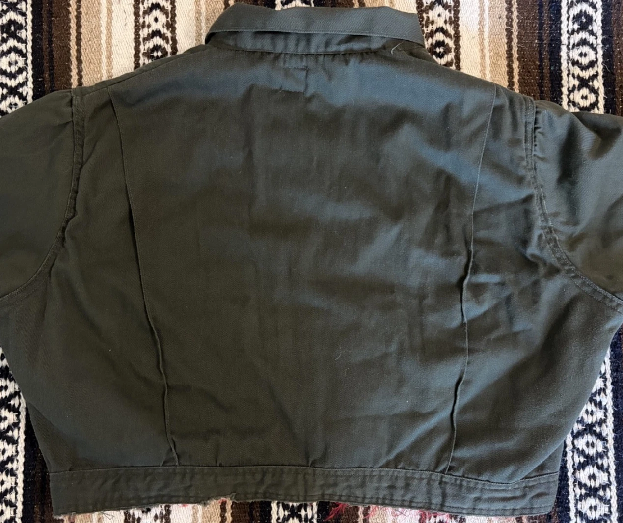 Vtg Green Big Ben Detroit style jacket (Large 42/44) Grunge, Workwear - product detail image 5