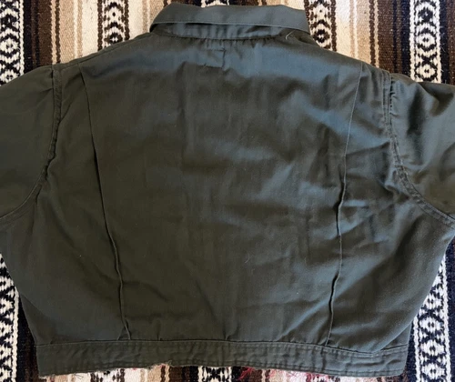 Vtg Green Big Ben Detroit style jacket (Large 42/44) Grunge, Workwear image 5