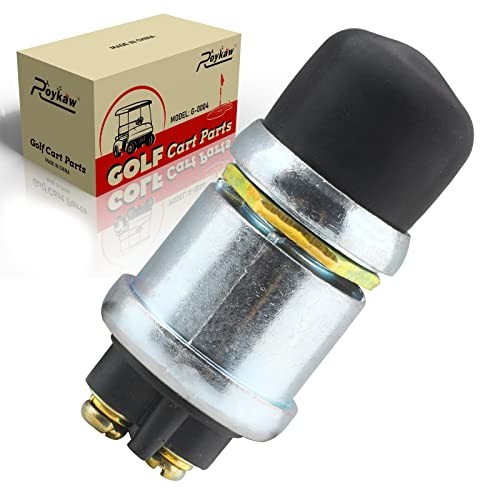 Universal Golf Cart Horn Switch Button w/Cover Floor Mount Compatible with