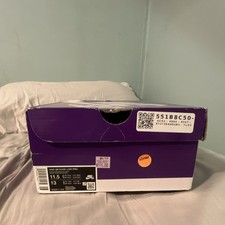 Nike SB Dunk Low Pro  Purple US Size 11.5 BOX ONLY