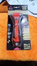 MARTELLETTO FRANGI VETRO ROMPI VETRO TAGLIA CINTURE+SUPPORTO