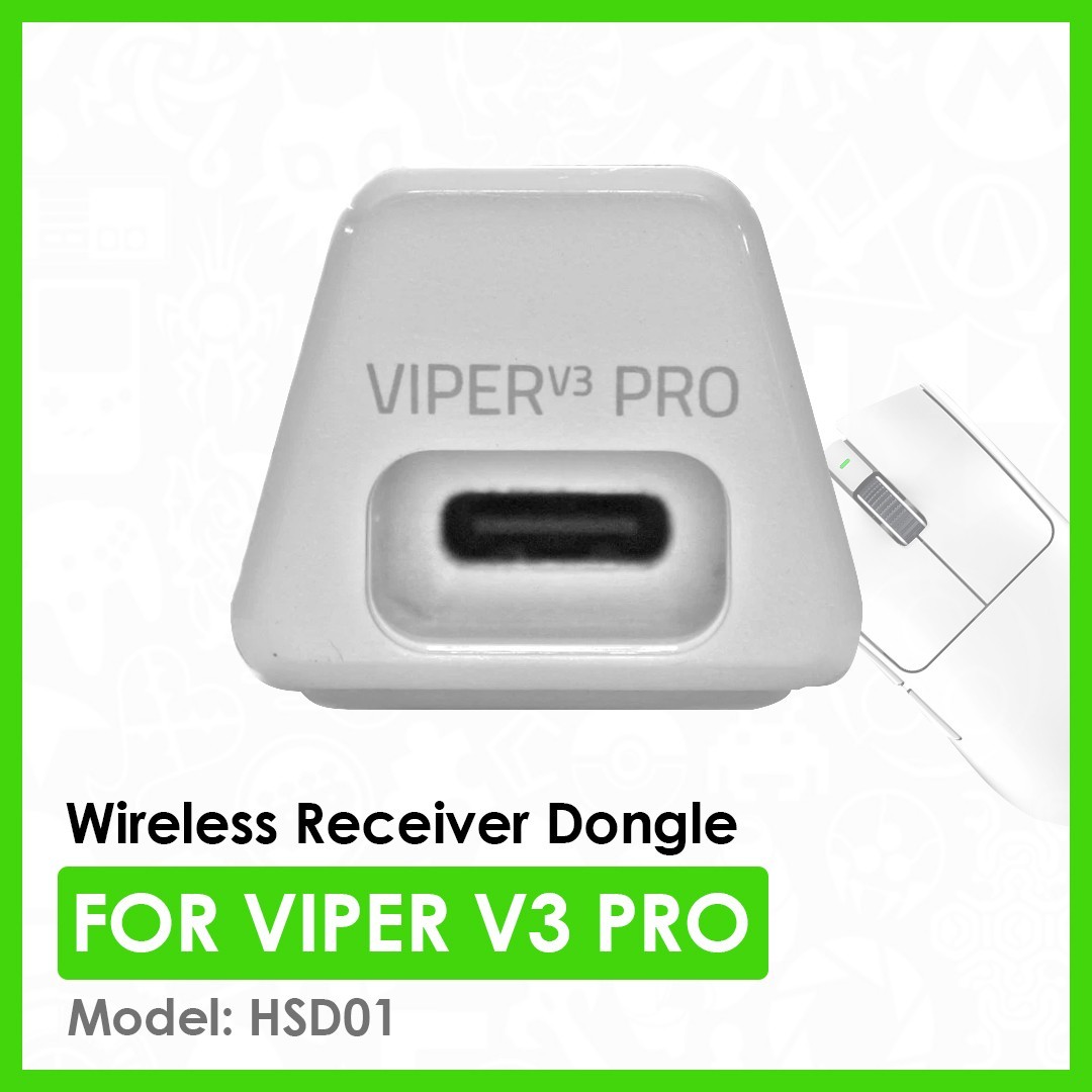 Razer Hyperpolling Wireless Receiver Dongle for Viper V3 Pro