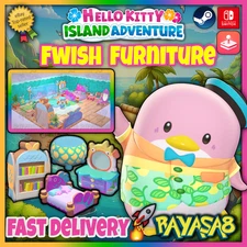 Hello Kitty Island Adventure - Fwish  Furniture Complete set | Fast Delivery 🔥