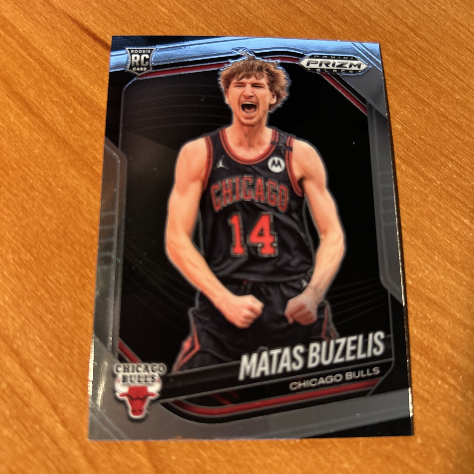 2024-25 Panini Prizm Black - Matas Buzelis, Matas Buzelis #41 (RC)