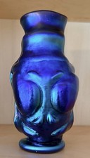 Vintage L.C. Tiffany Hand Blown Iridescent Studio Art Glass Vase Signed | 8