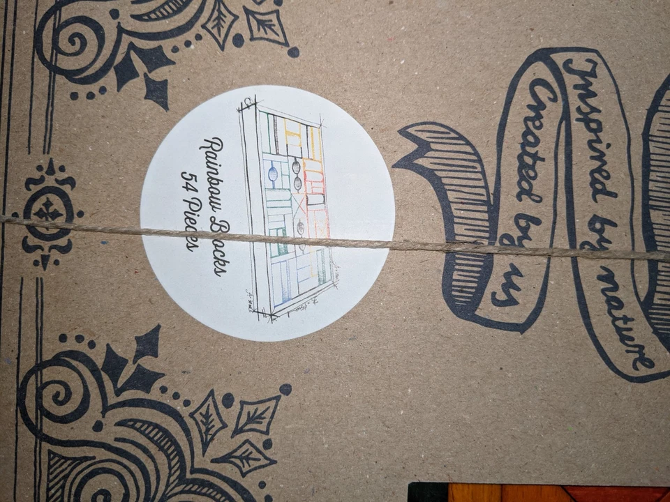 Wooden Story Rainbow Blocks Building Blocks Made In Poland Toy Kids Game  - Image 3 of 4