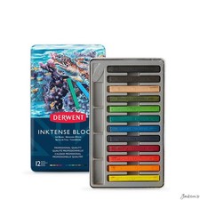 Derwent : Inktense Block : Tin Set of 12