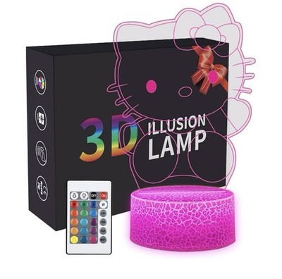 Hello Kitty 3D Illusion Lamp