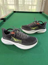 Hoka One One Mach 6 Men Size 10.5 D Gray Green Athletic Shoe Sneaker 1147790 GPH