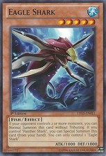 Eagle Shark - LTGY-EN011 - Common - Unlimited Edition - Damaged - Lord of the Ta