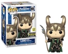 NEW 2022 Funko POP! Avengers - Loki with Scepter GITD #985 (Entertainment Earth)