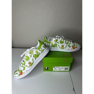 adidas gazelle silver green womens Adidas Kermit the Frog X Stan Smith FX5550 – Kick Theory main image 1