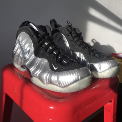 Size 10.5 - Nike Air Foamposite Pro Silver Surfer 2017
