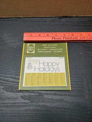 1975 Desk Top Calendar / Waddell & Reed - BOB MEINERS Divisional Consultant  Ind | eBay