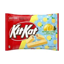 Kit Kat 8.8 oz LEMON CRISP Wafers Lemon Creme Snack Size Limited Edition BB 3/26