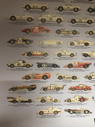 RARE!!!! AWESOME Porsche Poster Renneahagen Seit 1953 - Picture 6 of 6