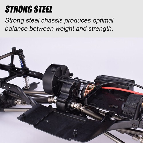 Chassis Frame Wheelbase Mounted for 1/10 SCX10II 90046 RC Crawler DIY Base Set - Picture 5 of 11
