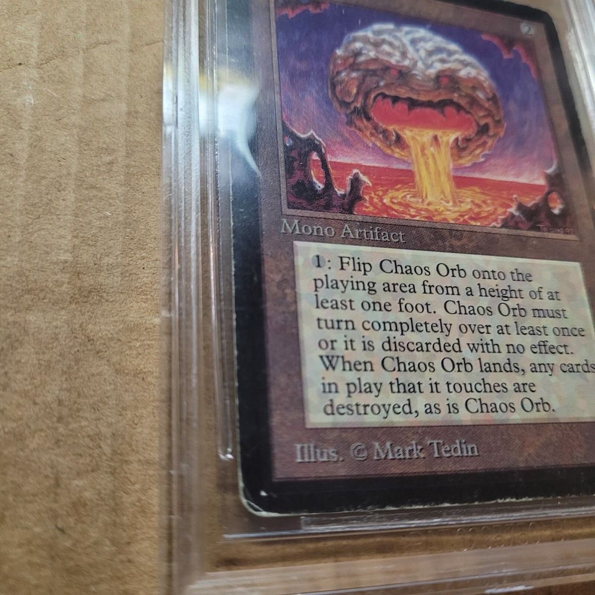 Chaos Orb Beta Magic MTG Graded Beckett 3 Rare Limited Rare Chaos Orb Beta Magic MTG Graded Beckett 3 Rare Limited Rare