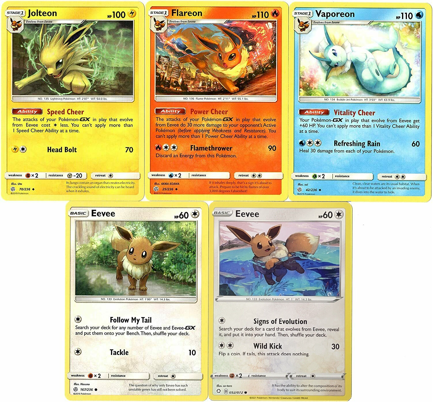 Pokémon - Multipack Evolução Eevee - Jolteon - Vaporeon - Flareon - Epic  Game - A loja de card game mais ÉPICA do Brasil!