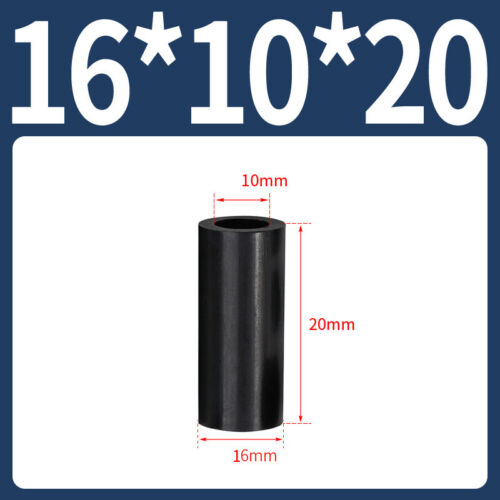 Black Nylon Standoff Plastic Spacers Washers ID = M8 | M10 | M12 | 3 - 50mm - Picture 26 of 50