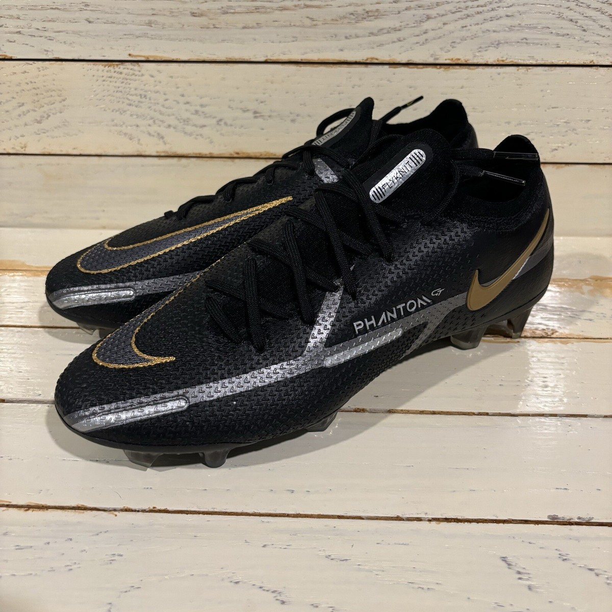 Nike Panthom GT2 Elite FG 'Black Metallic Gold' [CZ9890-007