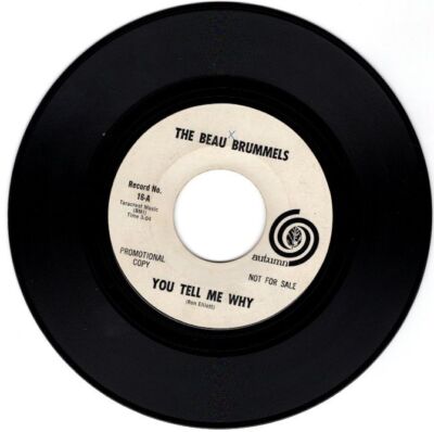 Beau Brummels - You Tell Me Why / I Want You 7'' 45 RPM Promotional Single