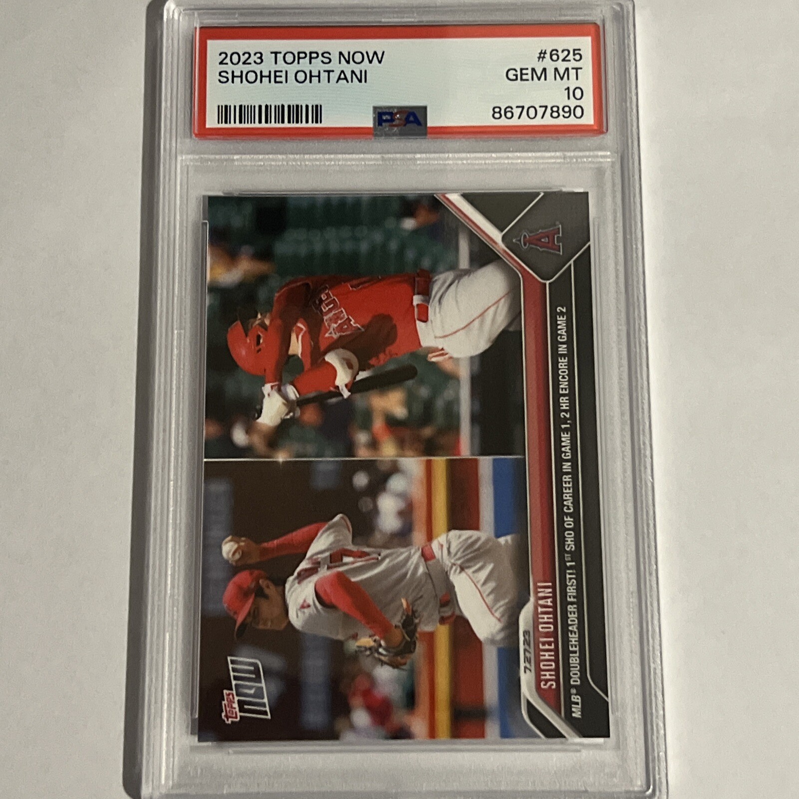 2023 Topps Now Shohei Ohtani #625 Angels PSA 10