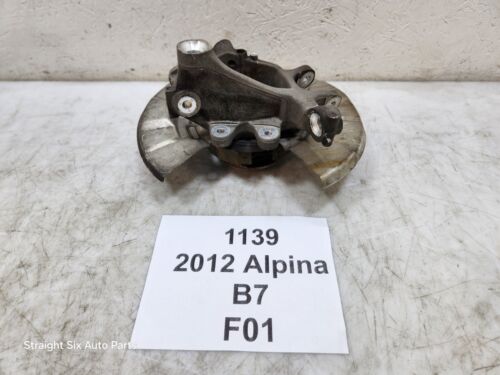 ✅ 10-15 OEM BMW F01 F02 B7 Rear Suspension Left Driver Knuckle Wheel Hub Spindle - Picture 2 of 10
