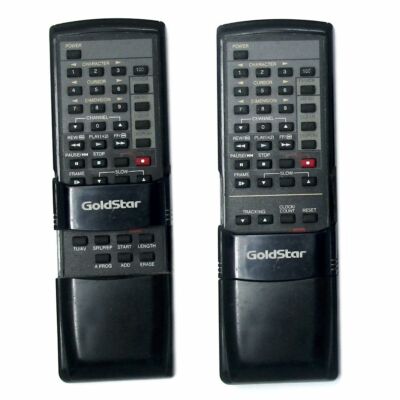 Goldstar TV VCR 5970011 Remote Control  (REM-8-A)