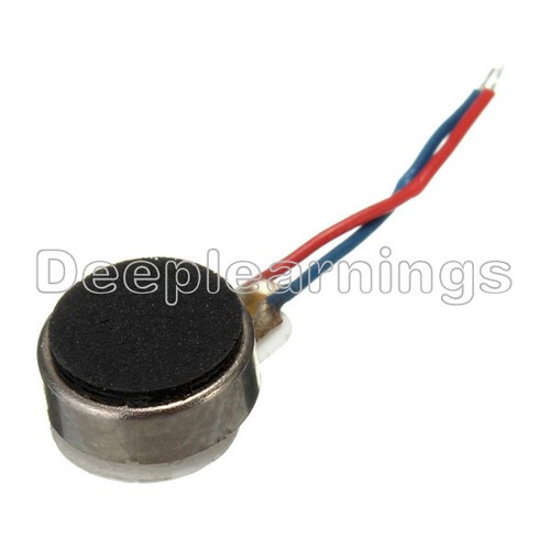 1/3/10PCS DC 3V 70mA 12000 RPM For Phone Coin Flat Vibrating Vibration Motor Vibration Motor G08 1027 - 502