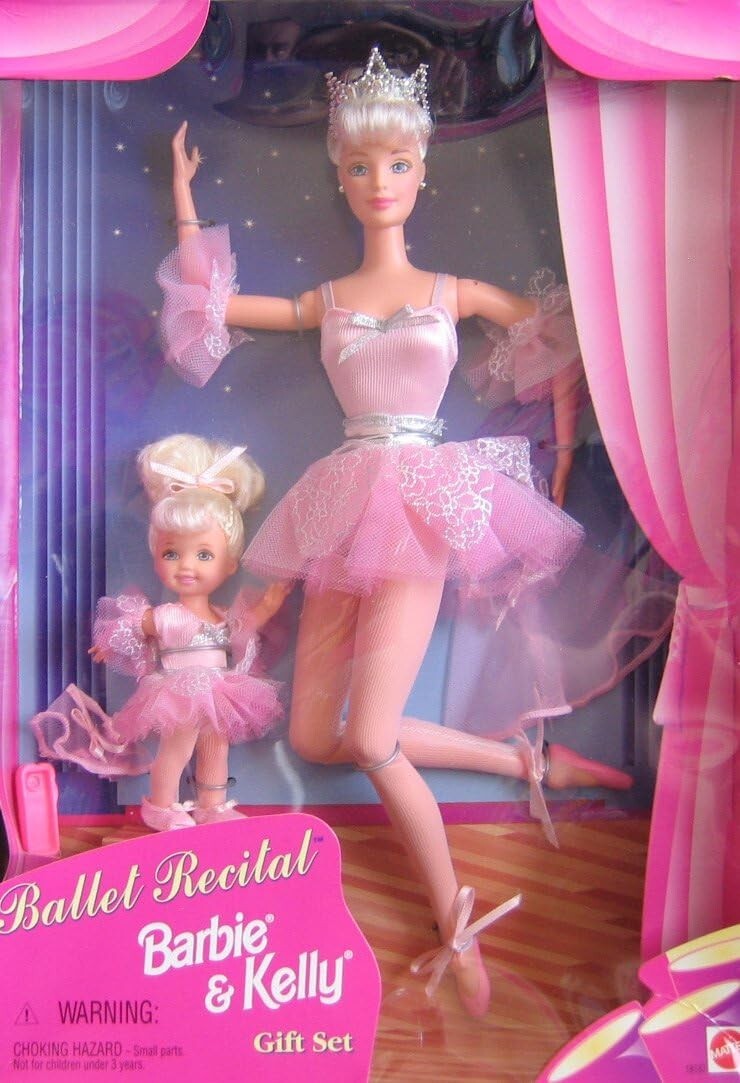 Barbie & Kelly  BALLET RECITAL GIFT SET Special Edition 1997 #18187- NRFB
