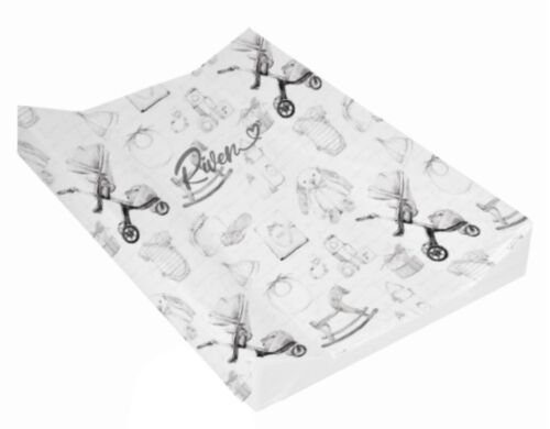 Baby Changing Mat Nursery Girls or Boys 690x440mm Can Be Personalised WEDGE MAT - Picture 14 of 19