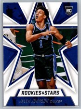 2021 Chronicles Rookies & Stars Jalen Johnson #313 RC Rookie   Duke Blue Devils