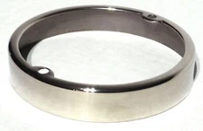 Light Bezel for 3-1/2" Glass Lens Marker Light Conversions Stainless GG#92505