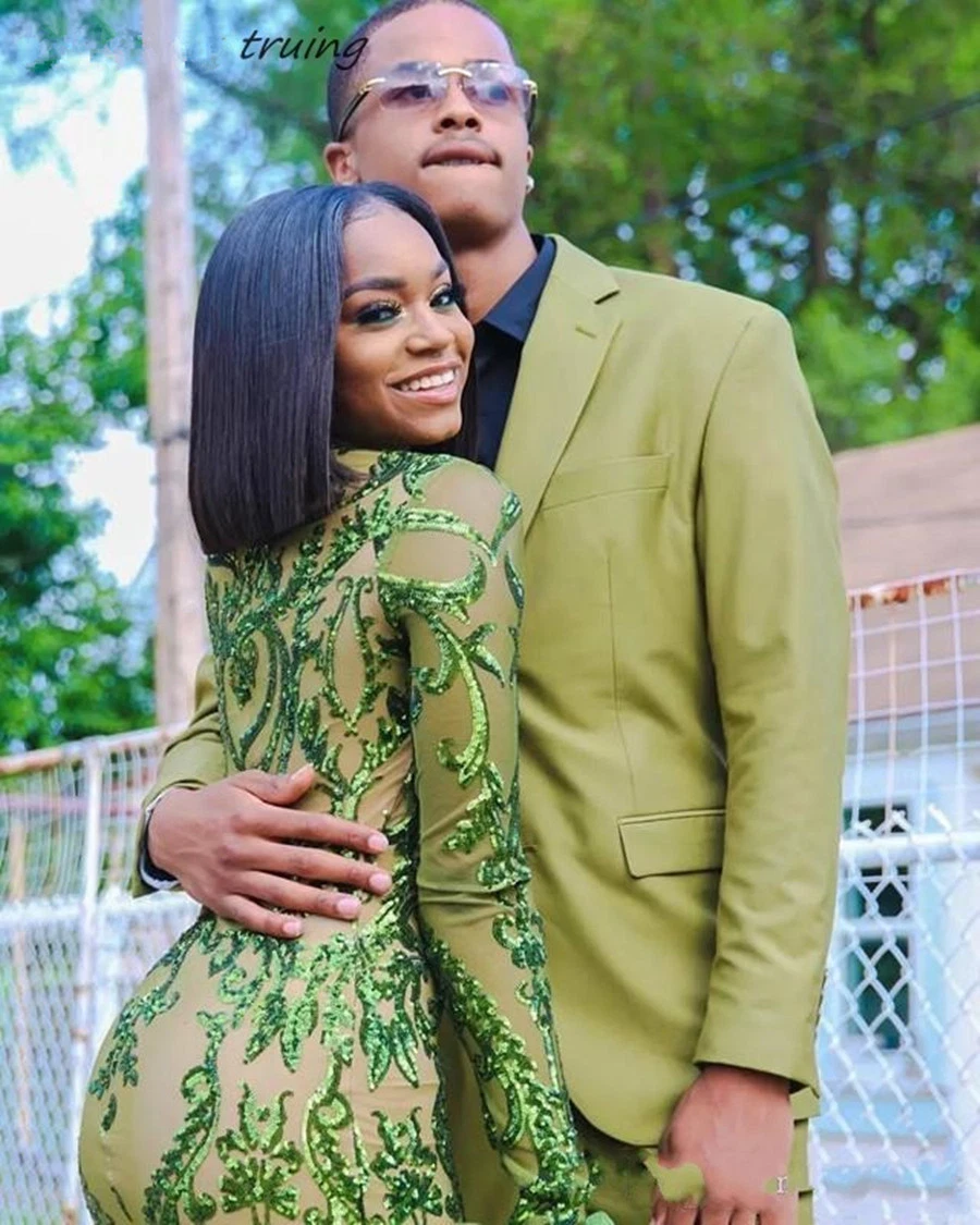 Olive green hotsell prom dresses 2019