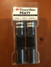 Lizard Skins Bicycle PEATY Double Lock On Grips Black Dual Clamp New
