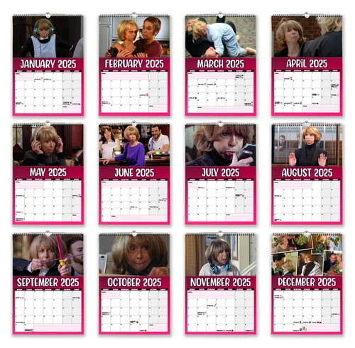2025 Calendar - Gail Platt – Funny - Quirky - Christmas - Birthday