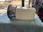 Vintage Bathroom  Light Sconce Milk Glass Shade