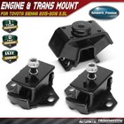 3Pcs Engine Motor & Transmission Mount for Toyota Tacoma 1995-1999 4Runner RWD