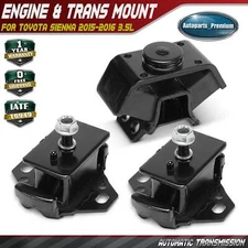 3Pcs Engine Motor & Transmission Mount for Toyota Tacoma 1995-1999 4Runner RWD