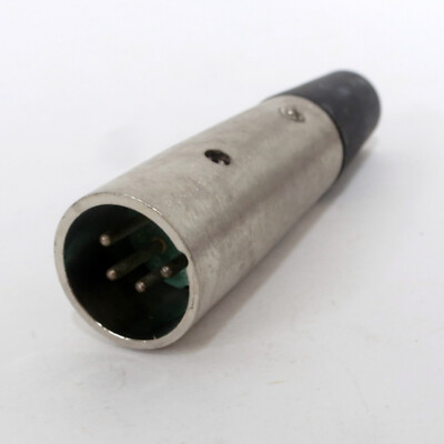 SWITCHCRAFT A4M 4 PIN MALE XLR  MICROPHONE CONNECTOR - cable mount