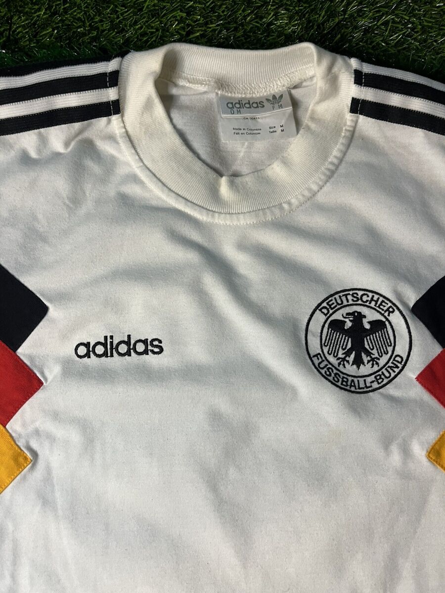 VTG 1980s Adidas Germany Football Jersey T Shirt Training VTG 1980s Adidas Germany Football Jersey T Shirt Training