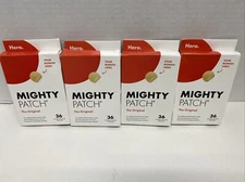 4 X 36 Mighty Patch Original from Hero Cosmetics 36 Count Total Exp 03/27/2027